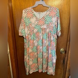 Chic Soul Haptics 1X (fits like a 3X) Dress